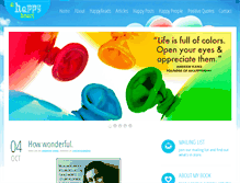 Tablet Screenshot of ahappyheart.org